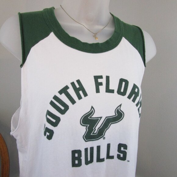 Original League Collegiate Outfitters USF Women's Workout Tank - Picture 2 of 12